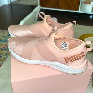 Puma softfoam slip on sneakers size 10